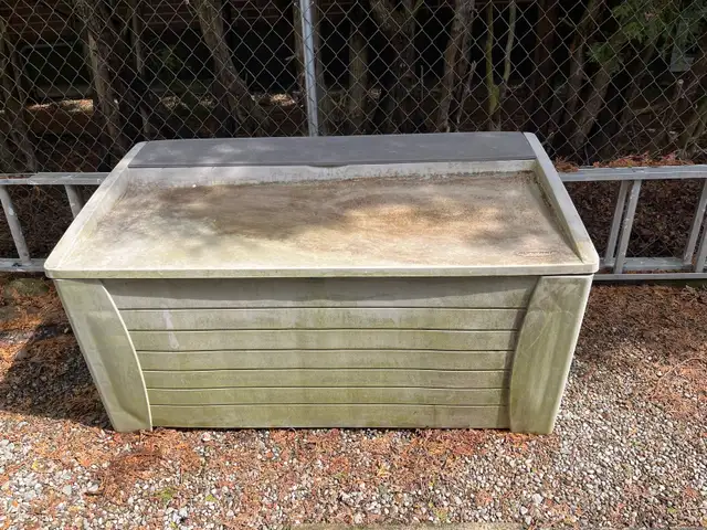 Suncast shed container $60