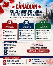 Canadian Citizenship | PR Renewal | CELPIP Help