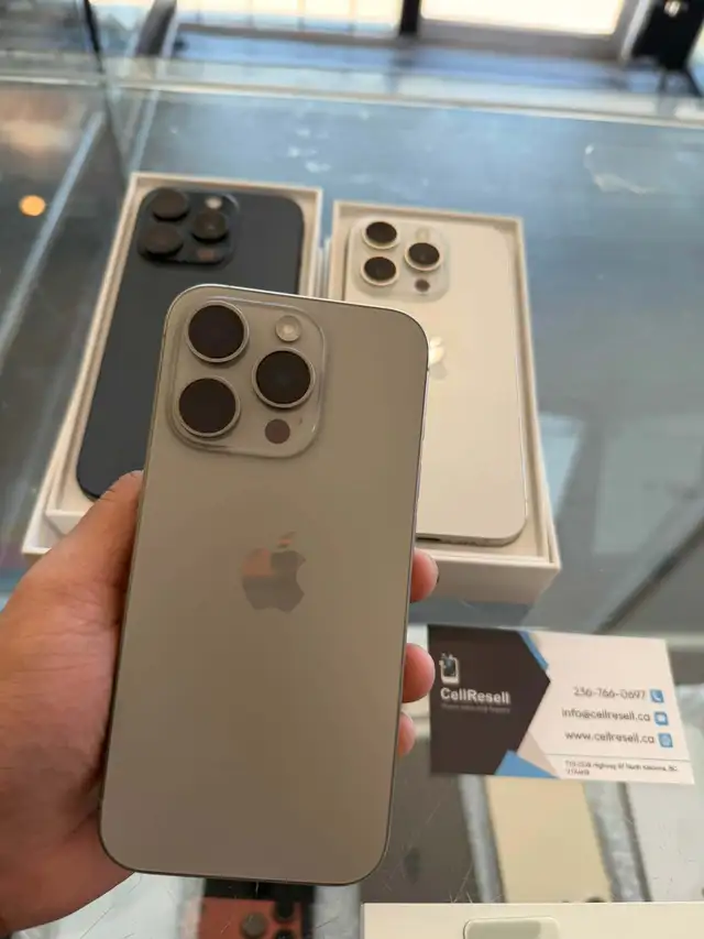 iPhone 15 Pro – Good Condition (Renewed) – 128GB - Photo 3