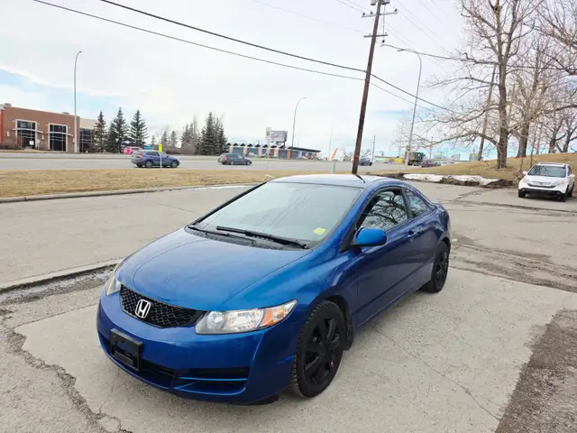 2010 Honda Civic Coupe EX-L Manual Leather Heated Seats Sunroof