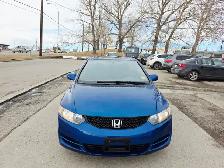 2010 Honda Civic Coupe EX-L Manual Leather Heated Seats Sunroof - Photo 2