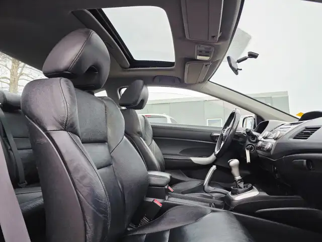 2010 Honda Civic Coupe EX-L Manual Leather Heated Seats Sunroof - Photo 14