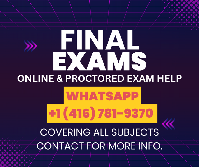 Online Exam, Proctored Final Exam Help – All Subjects – Fast A - Photo 2