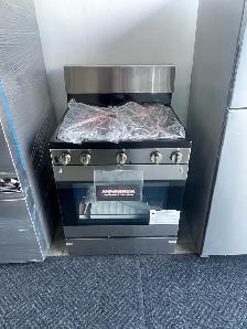 NEW 30" GAS Element Range Stove (Stainless Steel) 5.0 Cu.Ft