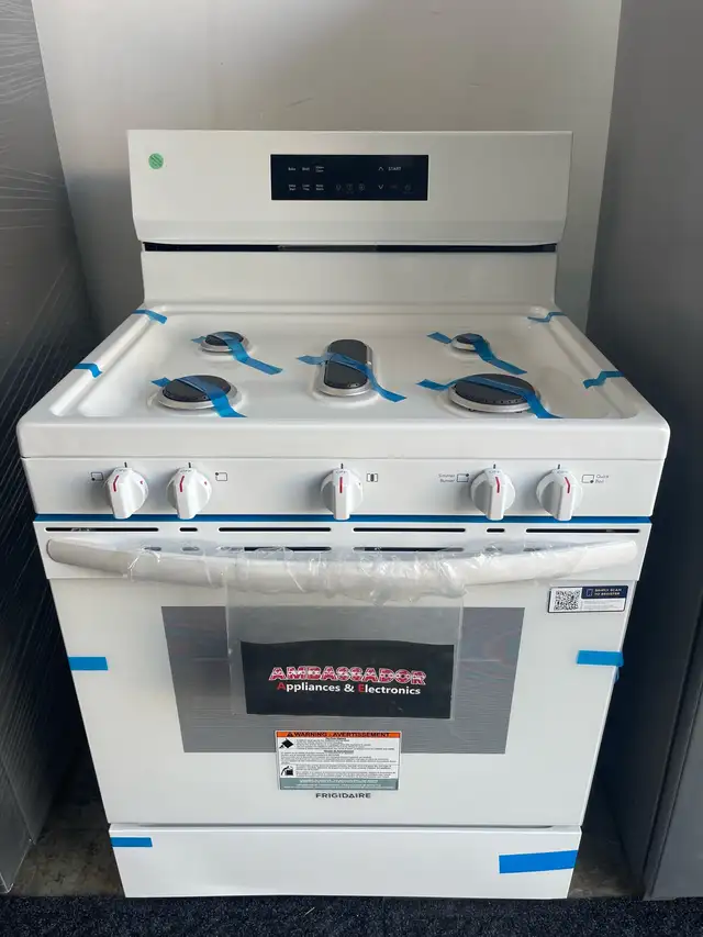 NEW 30" Frigidaire GAS  Range Stove (5.1 Cu.Ft) Steam Clean - Photo 2