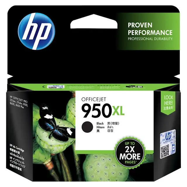 HP Original 950XL Black High Yield Printer Cartridge For Sale