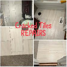 Tiling Service | BROKEN TILES | CRACKED GROUT