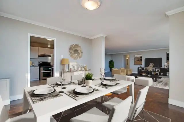 1 bedroom for rent in modern 3-bedroom apartment with lakeview