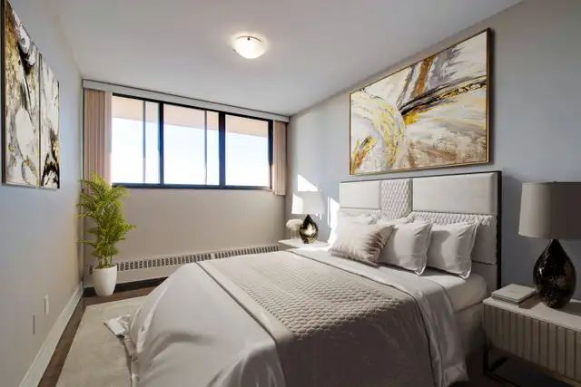 1 bedroom for rent in modern 3-bedroom apartment with lakeview - Photo 3