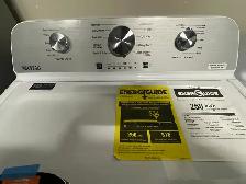 NEW Maytag Top Washer & Electronic Dryer Set (White) - Photo 7