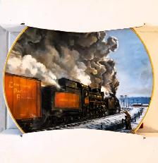 Canadian Pacific Railway Art Hanging Plate