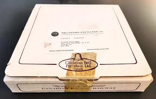 Canadian Pacific Railway Art Hanging Plate - Photo 2