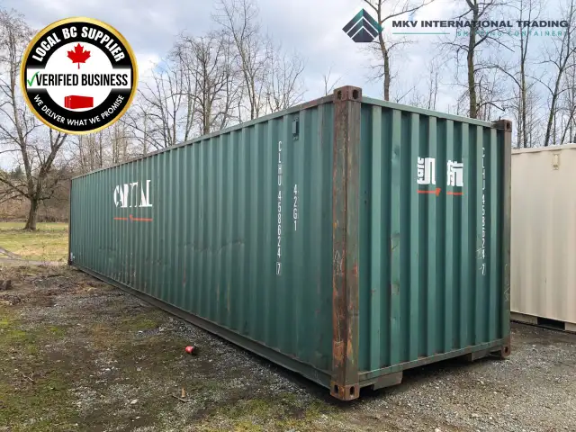 Storage Container 40ft Sea Can for Sale BC – Used 40ft Container - Photo 2