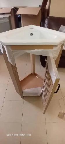 Corner Bathroom Vanity Sink - Photo 2