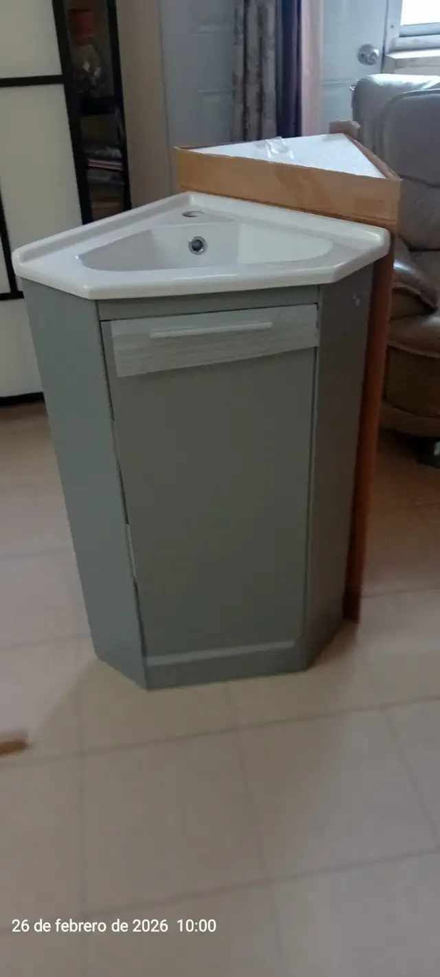 Corner Bathroom Vanity Sink - Photo 5