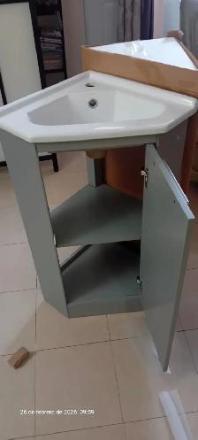 Corner Bathroom Vanity Sink - Photo 6