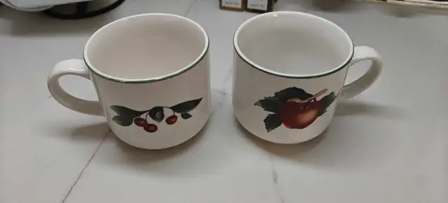 6-Piece Ceramic Mug Set Like New Never Used! - Photo 4