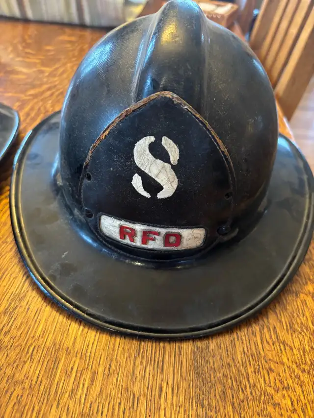 Red Deer fire department helmet
