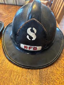 Red Deer fire department helmet