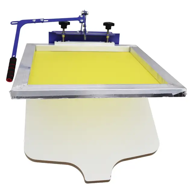 1 Color 1 Station Silk Screen Printing Press 006207 - Photo 5