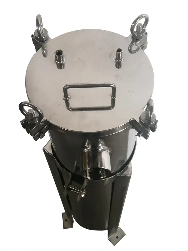 #2 Bag Filter 20um 304 SS Filter 100 Psi 2' Npt In/Out 025079 - Photo 9