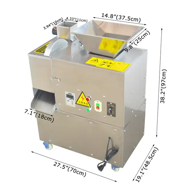 5g-500g Electric Dough Quantitative Divider Cutter 110V 056223