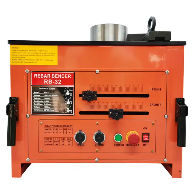 Promotion 1-1/4'Steel Rod Electric Bending Machine 110V 056263