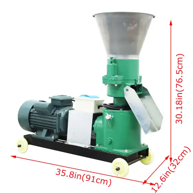 6mm Farm Animal Pellet Mil Machine 220V Feed Granulator 239399 - Photo 3