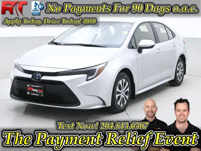 2024 Toyota Corolla LE - Backup Cam, Satellite Radio, Rear Defro