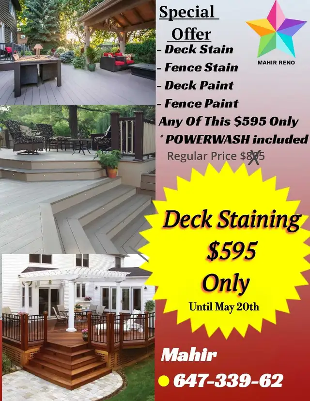 Deck and Fence Painting - Photo 3