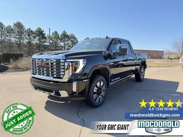 2026 GMC Sierra 3500HD Denali - Leather Seats - $868 B/W