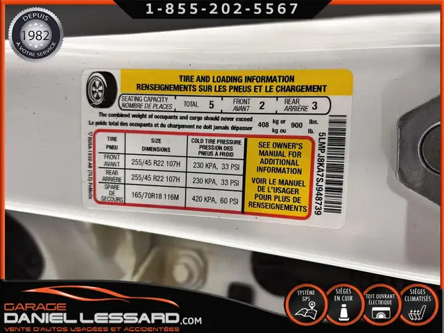 Lincoln Nautilus RESERVE AWD, CUIR, TOIT, BANCS VENTILÉ, PAS VGA - Photo 23