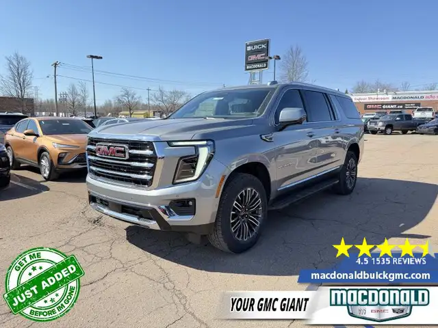 2026 GMC Yukon XL Elevation - Premium Package - $768 B/W