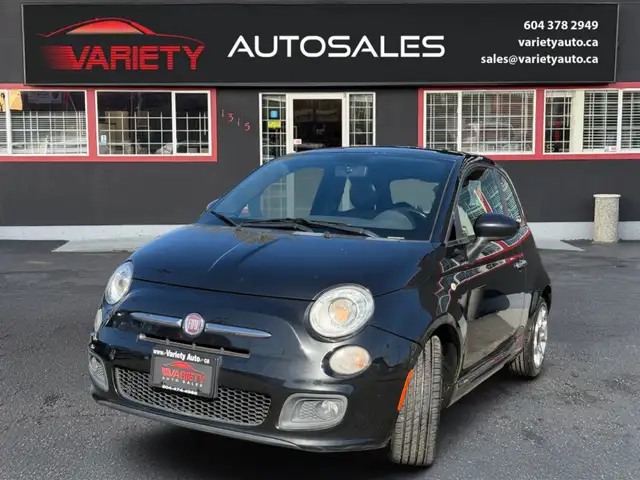 2012 Fiat 500 2dr HB Sport, Automatic, FREE ONE YEAR OR 20,000 K - Photo 2
