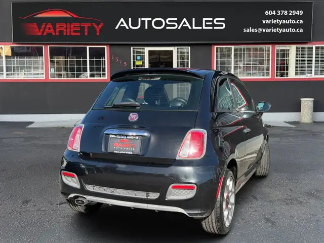 2012 Fiat 500 2dr HB Sport, Automatic, FREE ONE YEAR OR 20,000 K - Photo 4