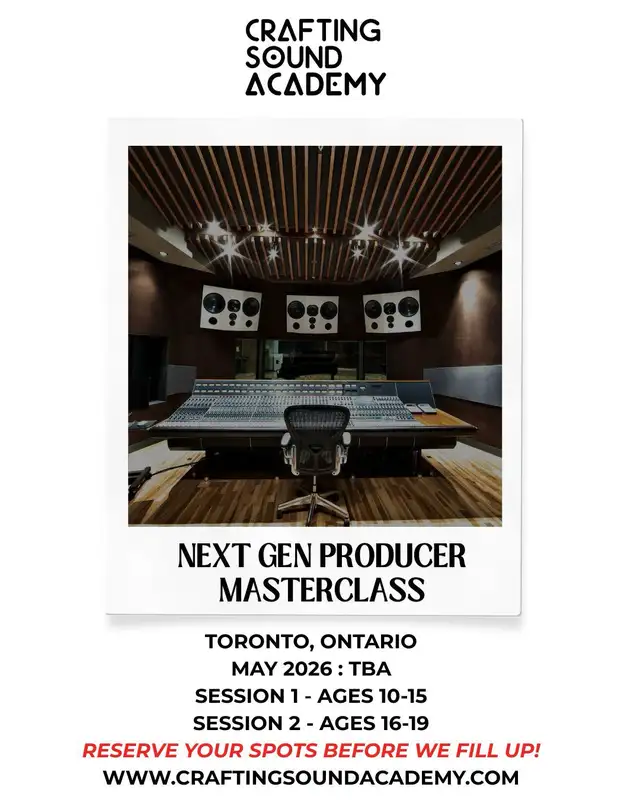 Next Gen Producer Masterclass