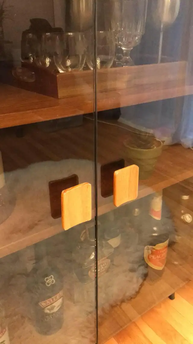 Mid century. TEAK TECK. Crédence, buffet disque vinyle, bar - Photo 7