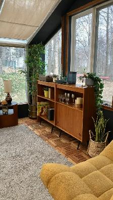 Mid century. TEAK TECK. Modulable. Crédence, buffet, bar, biblio