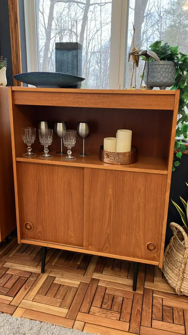 Mid century. TEAK TECK. Modulable. Crédence, buffet, bar, biblio - Photo 3