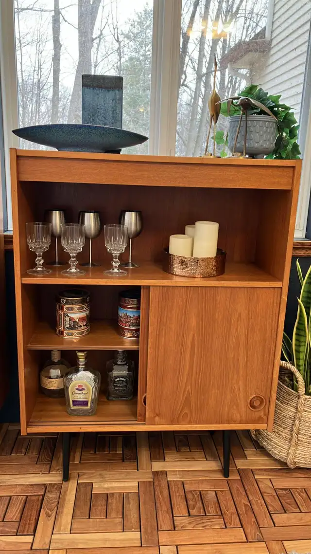 Mid century. TEAK TECK. Modulable. Crédence, buffet, bar, biblio - Photo 4