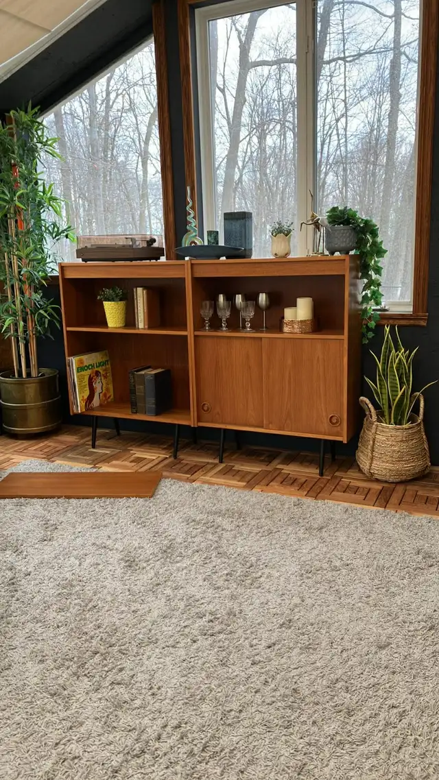 Mid century. TEAK TECK. Modulable. Crédence, buffet, bar, biblio - Photo 5