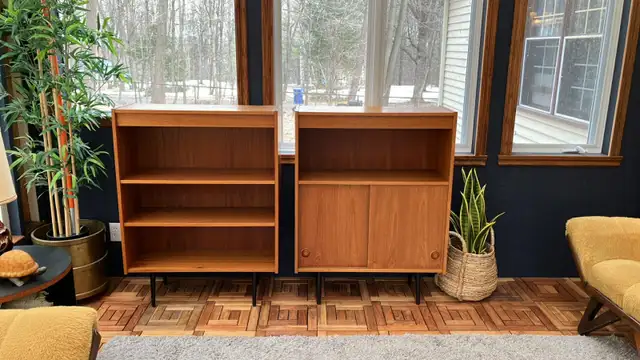 Mid century. TEAK TECK. Modulable. Crédence, buffet, bar, biblio - Photo 9