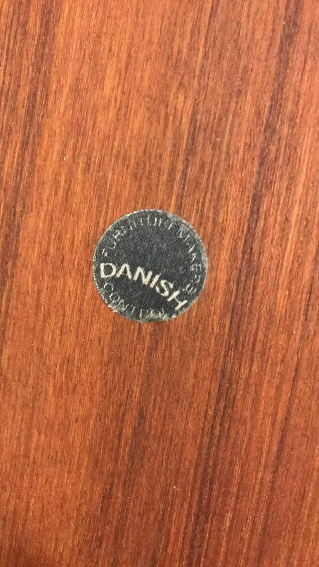 Mid century. TEAK TECK Table d'appoint / Fauteuil pivotant vinta - Photo 7