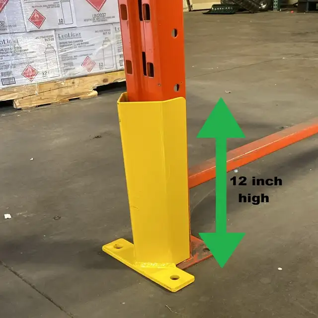 Safety Guards and Post Protector for Warehouse Pallet Racking - Photo 2