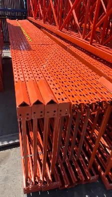 19' H x 42' D REDIRACK USED uprights for Pallet Racking