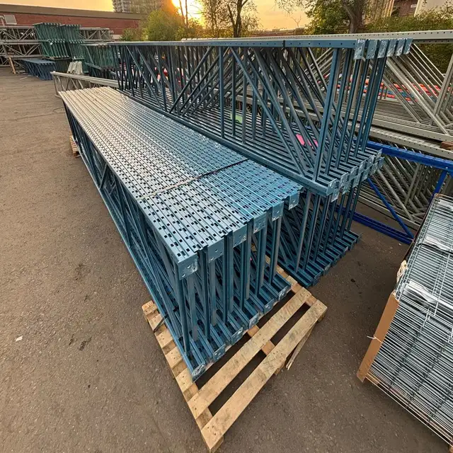 18' H x 42' D REDIRACK USED uprights Frames Pallet Racking