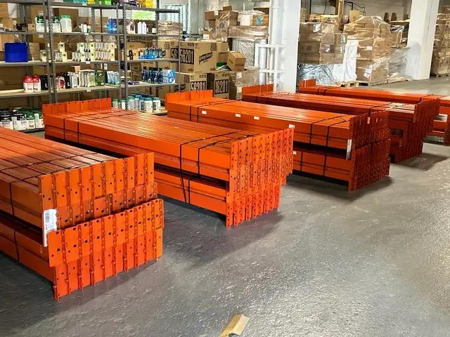 Huge Clearance Pallet Racking 15' H x 48' Frames and 8' Beams - Photo 3