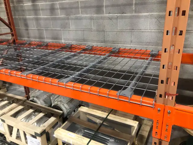 USED Wire Mesh Decking Deck 42'x46' for Pallet Racking - Photo 4