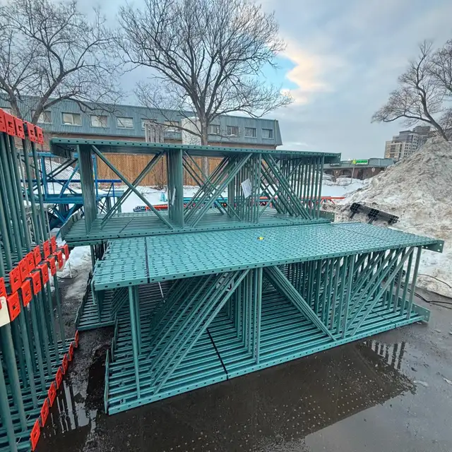 12' H x 42' D REDIRACK USED uprights Pallet Racking - Photo 2