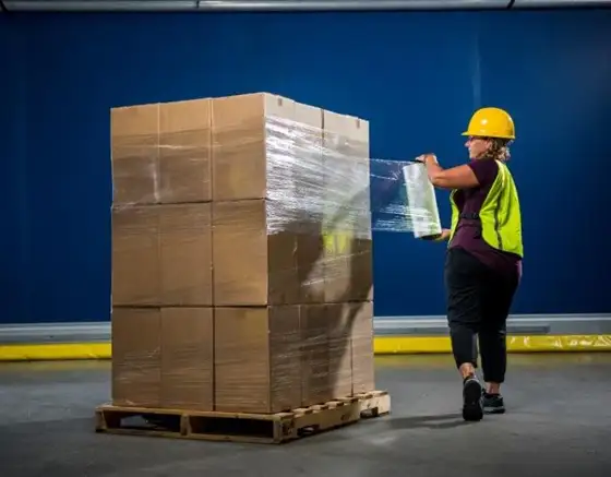 Wholesale 14' Pallet Wrap Stretch Wrap Shrink Film Hand Film - Photo 2